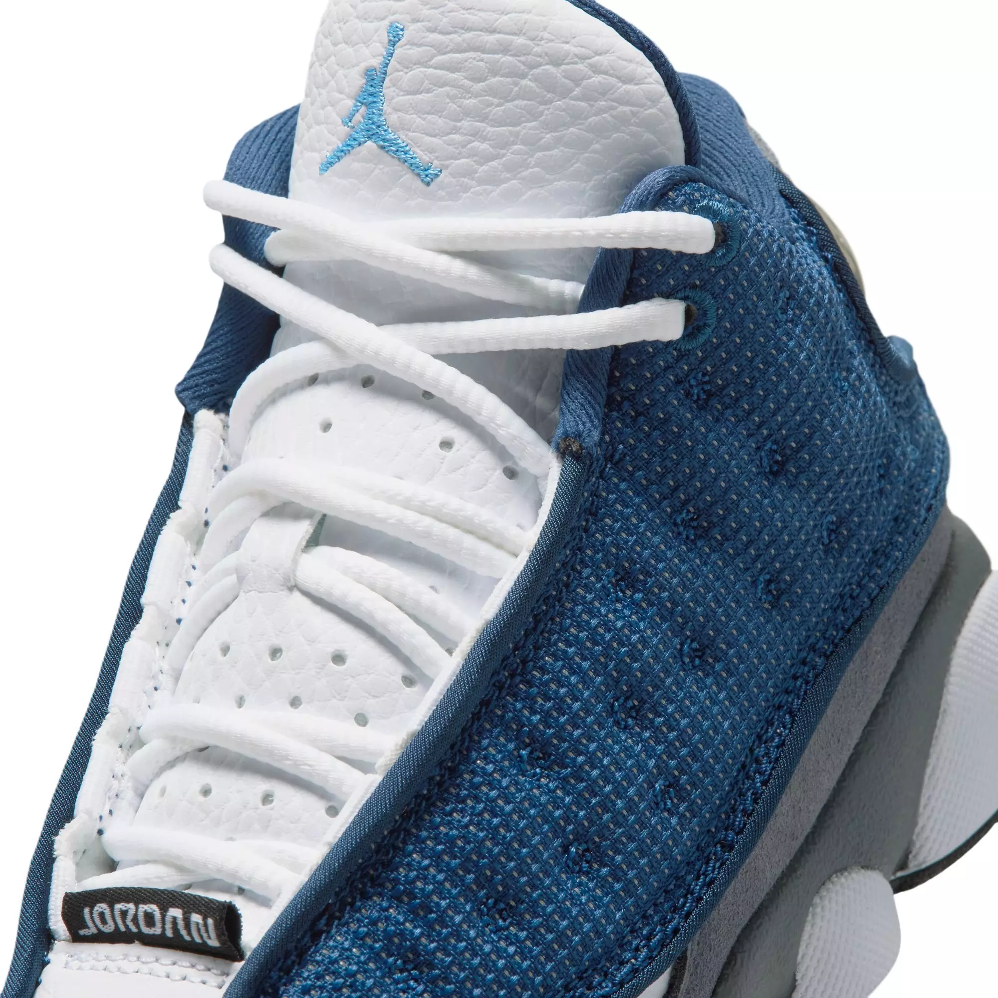 Jordan 13 Retro "Navy and Flint Grey" Preschool Kids' Shoe - NAVY/UNIVERSITY BLUE/FLINT GREY/WHITE