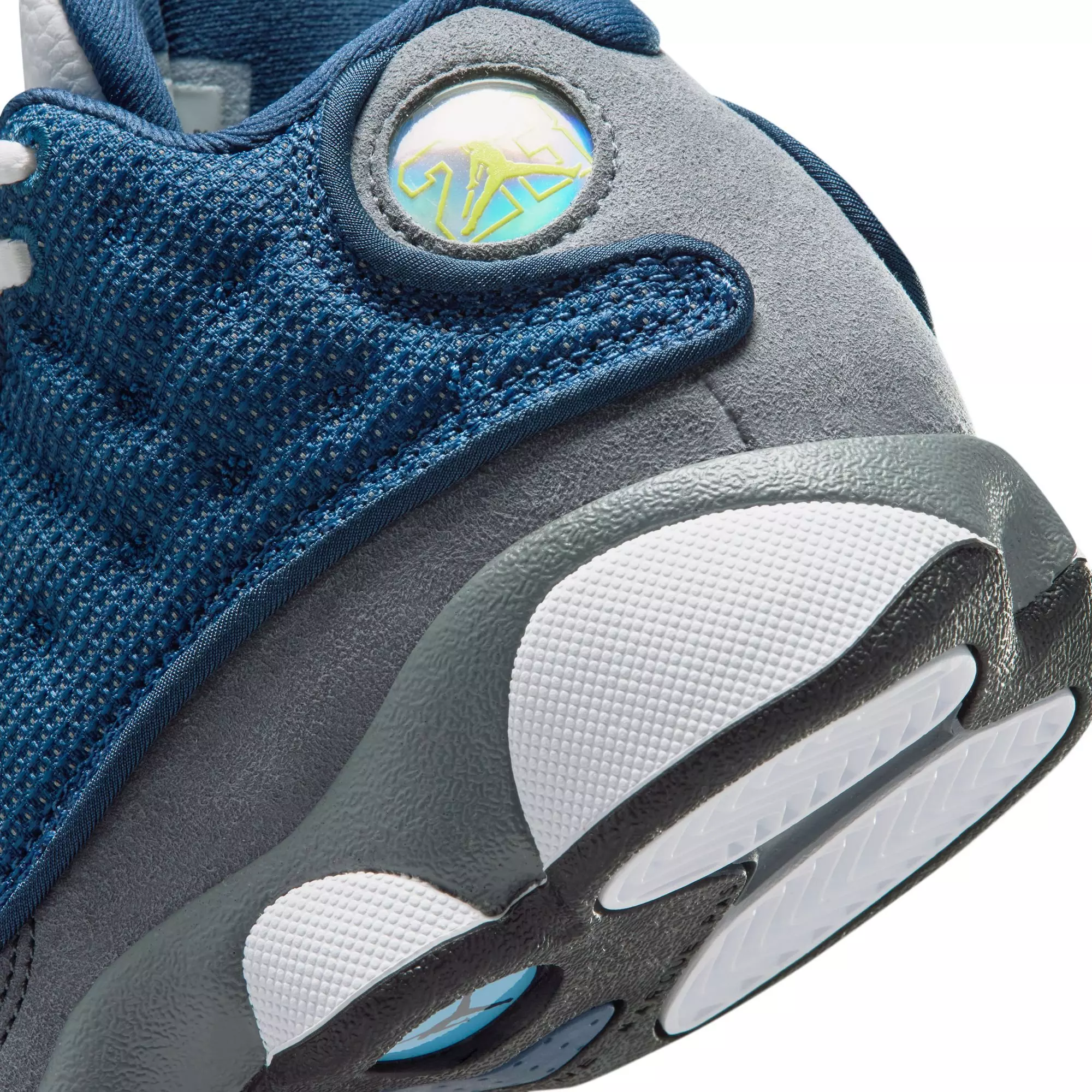 Jordan 13 Retro "Navy and Flint Grey" Preschool Kids' Shoe - NAVY/UNIVERSITY BLUE/FLINT GREY/WHITE