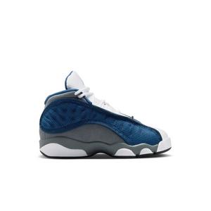 Jordan 13 Retro "Navy and Flint Grey" Preschool Kids' Shoe - NAVY/UNIVERSITY BLUE/FLINT GREY/WHITE