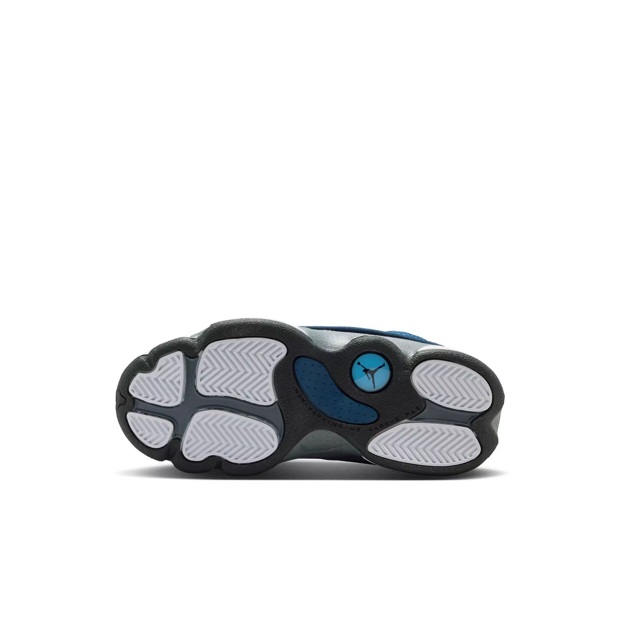 Jordan 13 Retro "Navy and Flint Grey" Preschool Kids' Shoe - NAVY/UNIVERSITY BLUE/FLINT GREY/WHITE