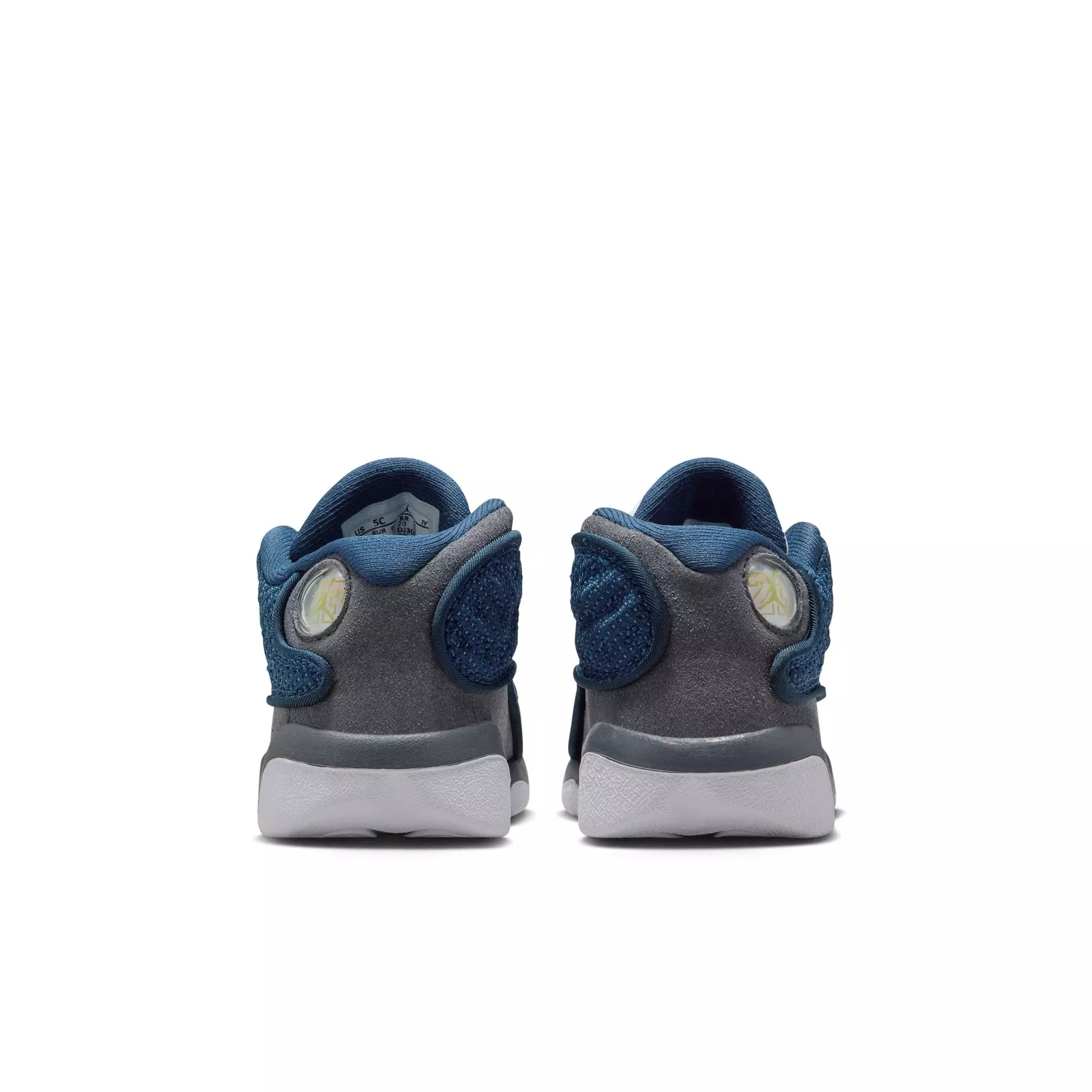 Jordan 13 Retro "Navy and Flint Grey" Toddler Kids' Shoe - NAVY/UNIVERSITY BLUE/FLINT GREY/WHITE