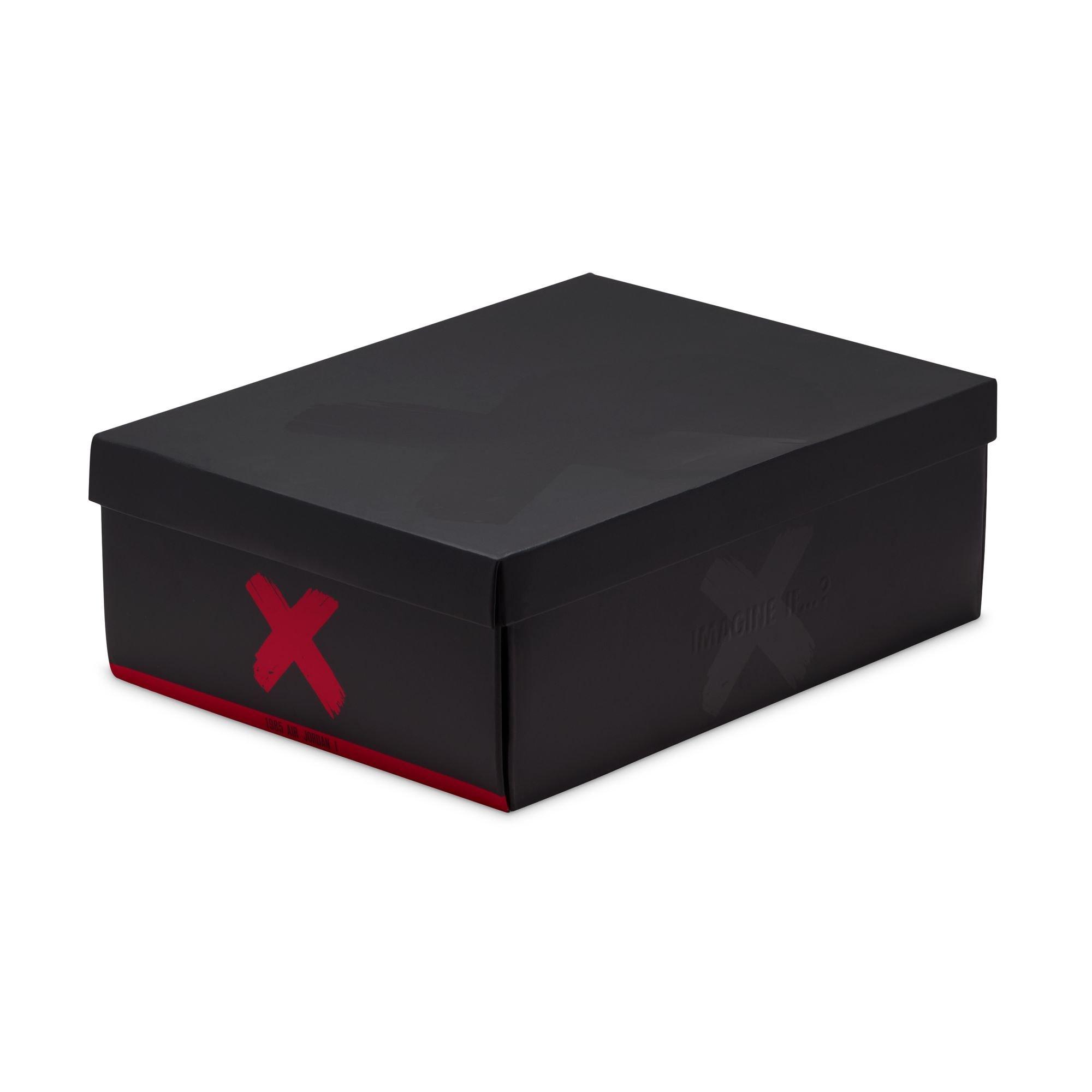 Jordan 1 Low OG "Banned" Grade School Kids' Shoe - BLACK/VARSITY RED/SUMMIT WHITE Thumbnail View 11