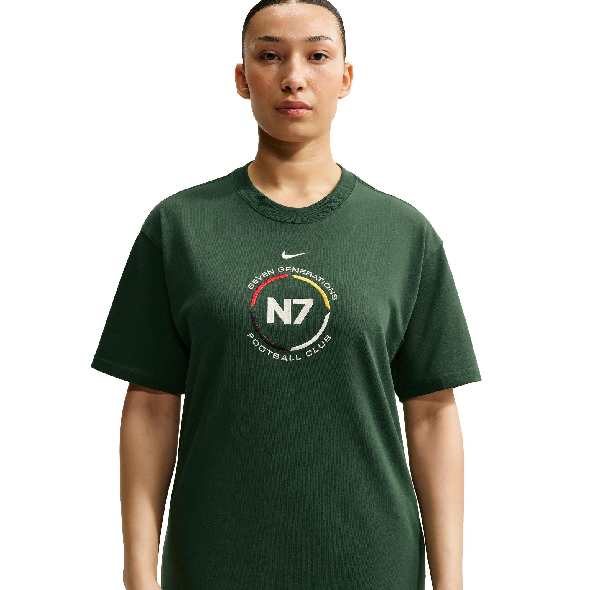 Nike N7 Max90 "Fir" Short-Sleeve T-Shirt - GREEN Thumbnail View 1