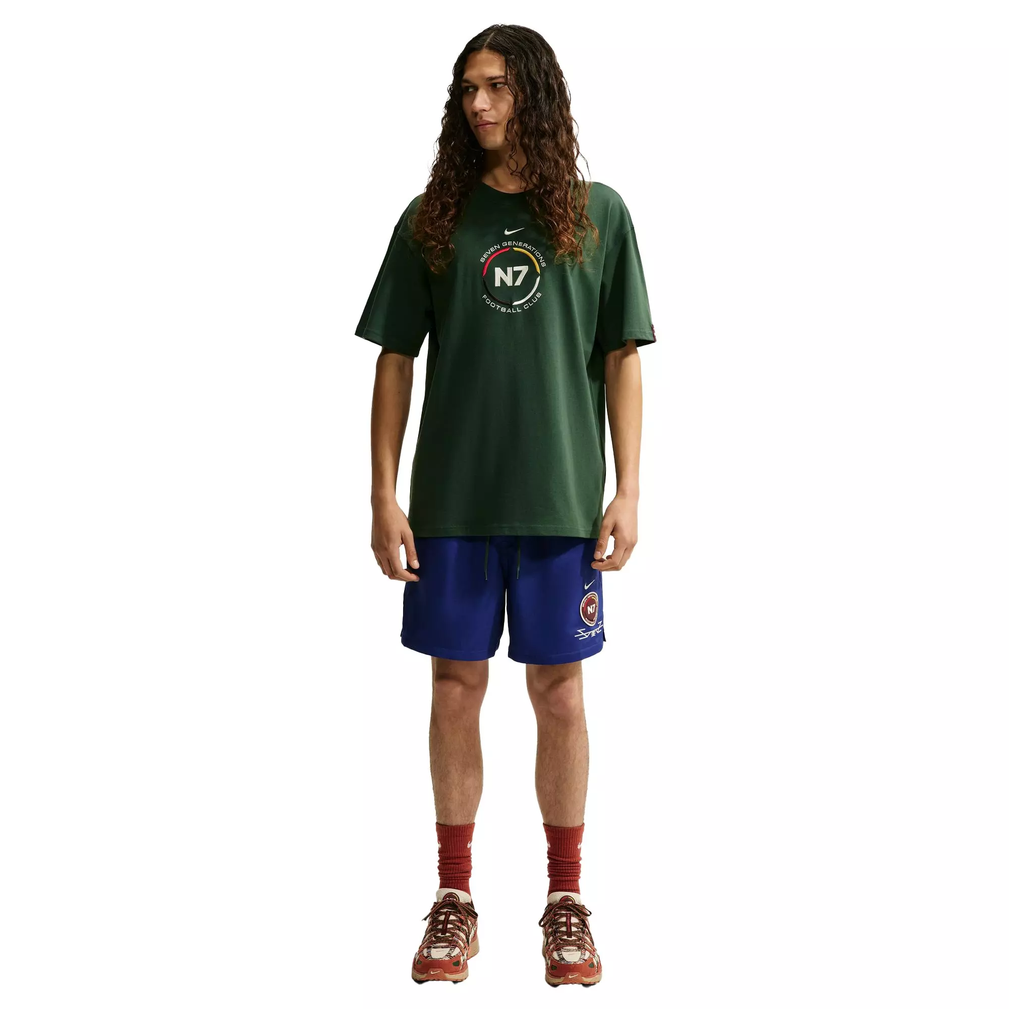 Nike N7 Max90 "Fir" Short-Sleeve T-Shirt - GREEN