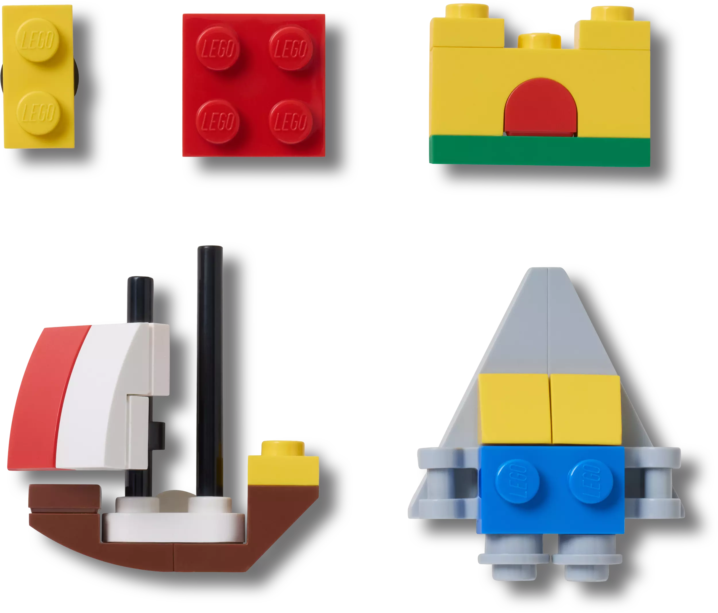 Crocs LEGO Masterbrand Jibbitz Charms (5 Pack) - MULTI-COLOR