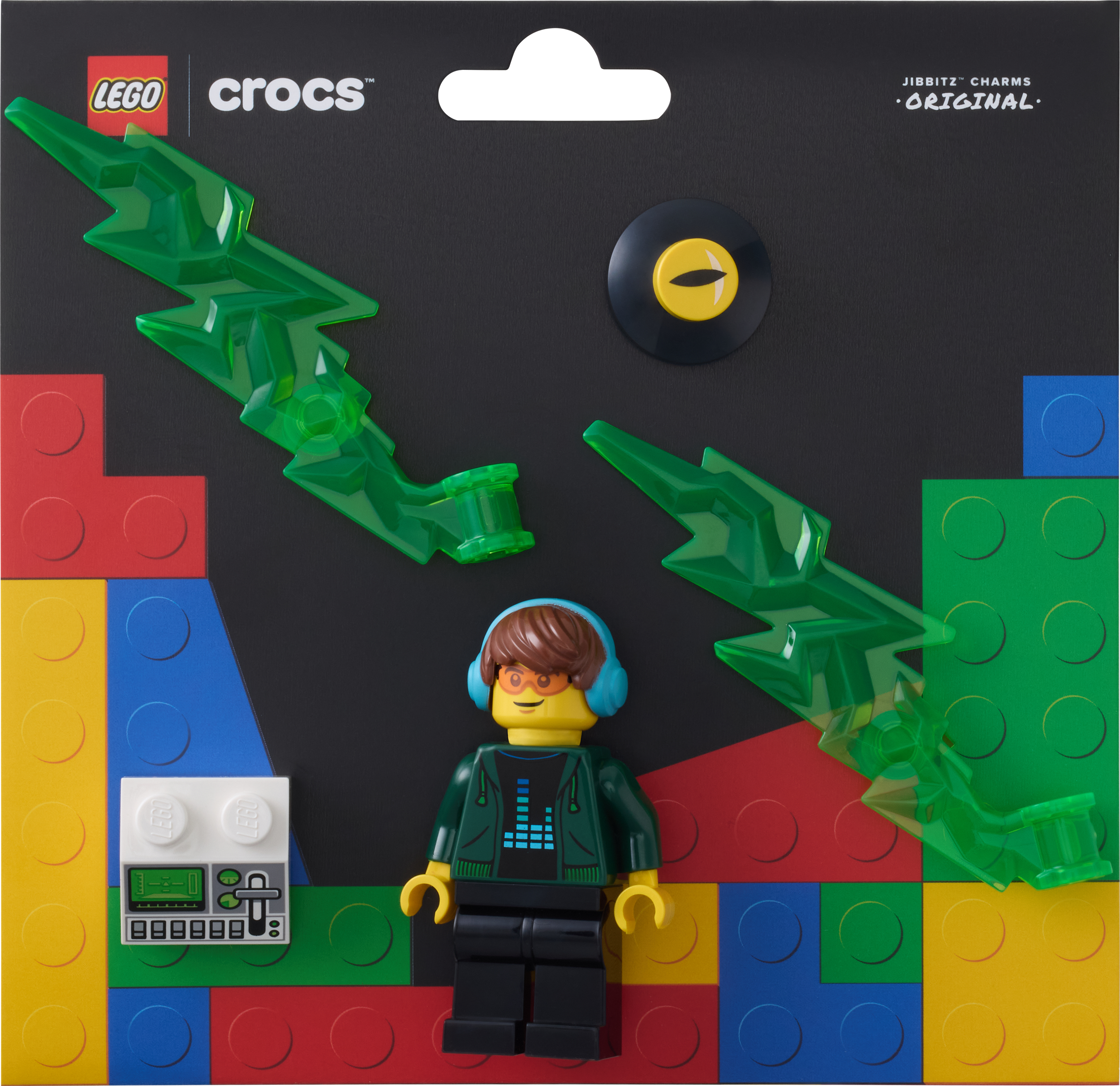 Crocs LEGO Gaming Jibbitz Charms (5 Pack) - MULTI-COLOR Thumbnail View 4