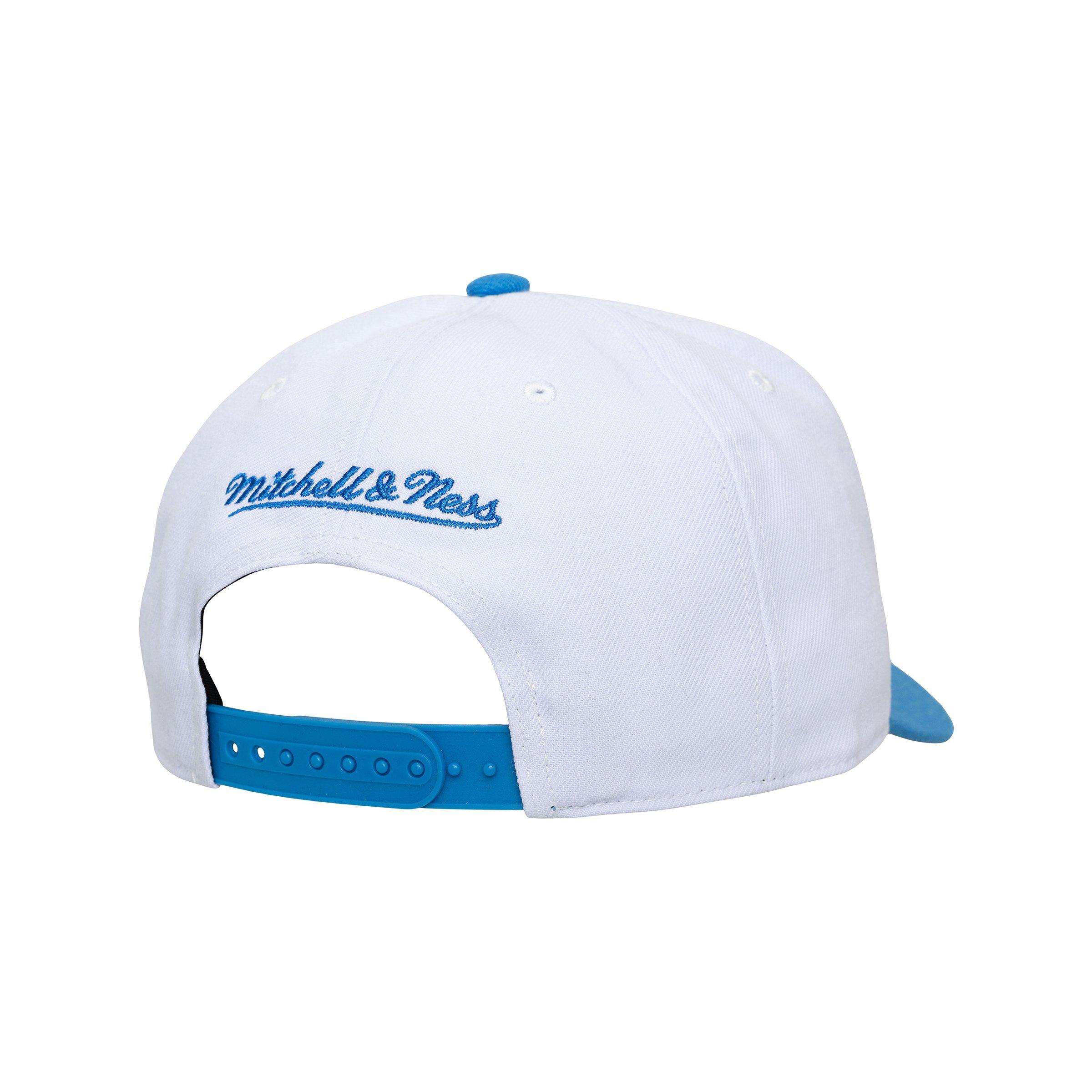Mitchell & Ness Oklahoma City Thunder Bill Smack White/Blue Snapback Hat