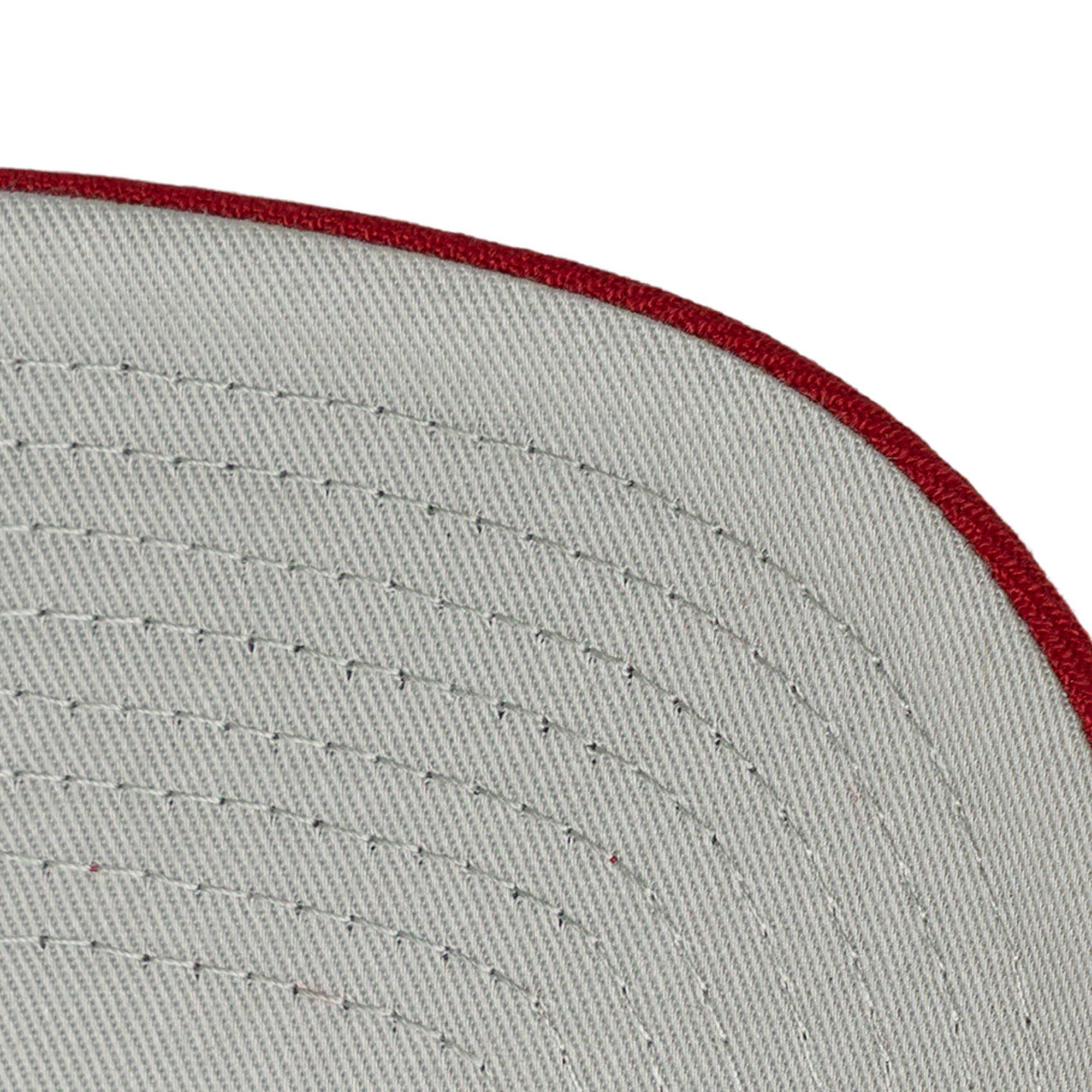 BULLS BILL SMACK SNP - WHITE/RED Thumbnail View 3