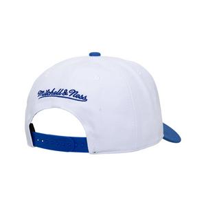 Mitchell & Ness Cleveland Cavaliers Bill Smack Snapback Hat-White/Blue