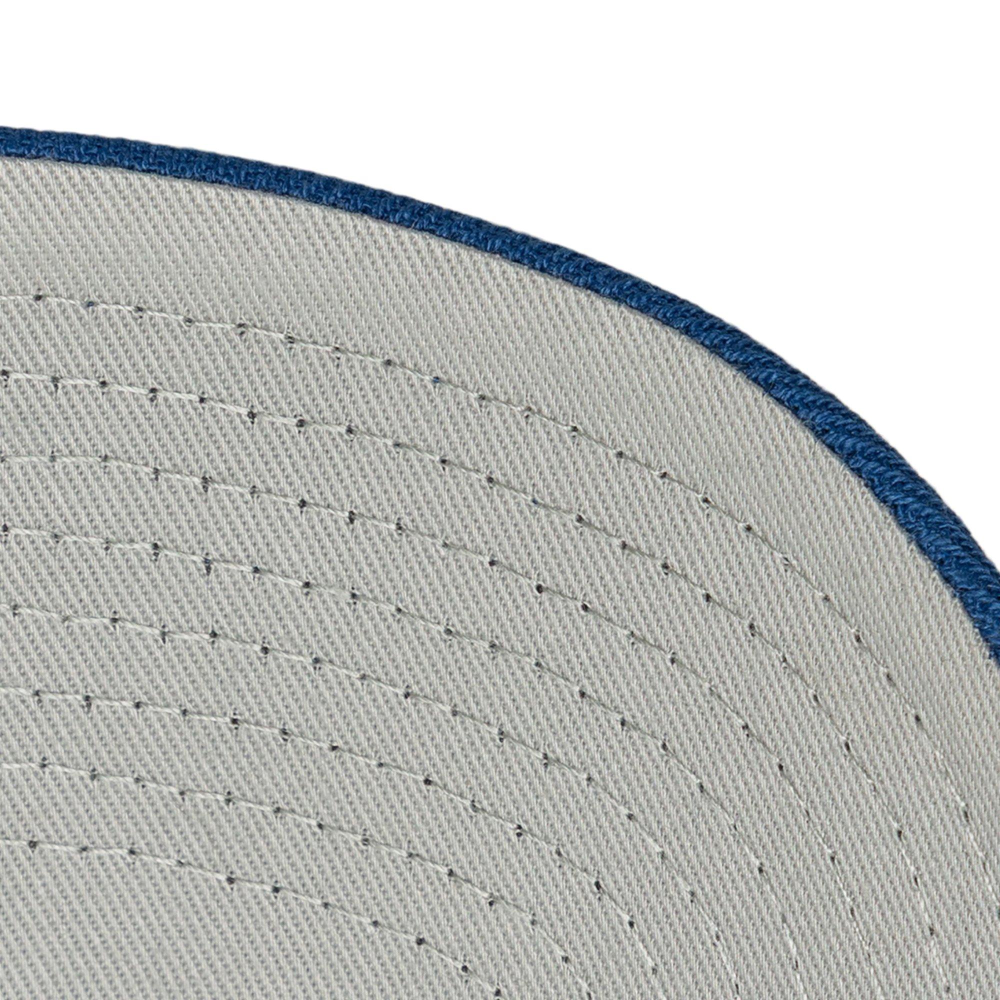 Mitchell & Ness Minnesota Timberwolves Bill Smack Snapback Hat - White/Blue - WHITE/BLUE Thumbnail View 3