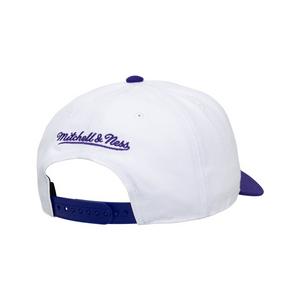 Mitchell & Ness Phoenix Suns Bill Smack Snapback Hat-White/Purple