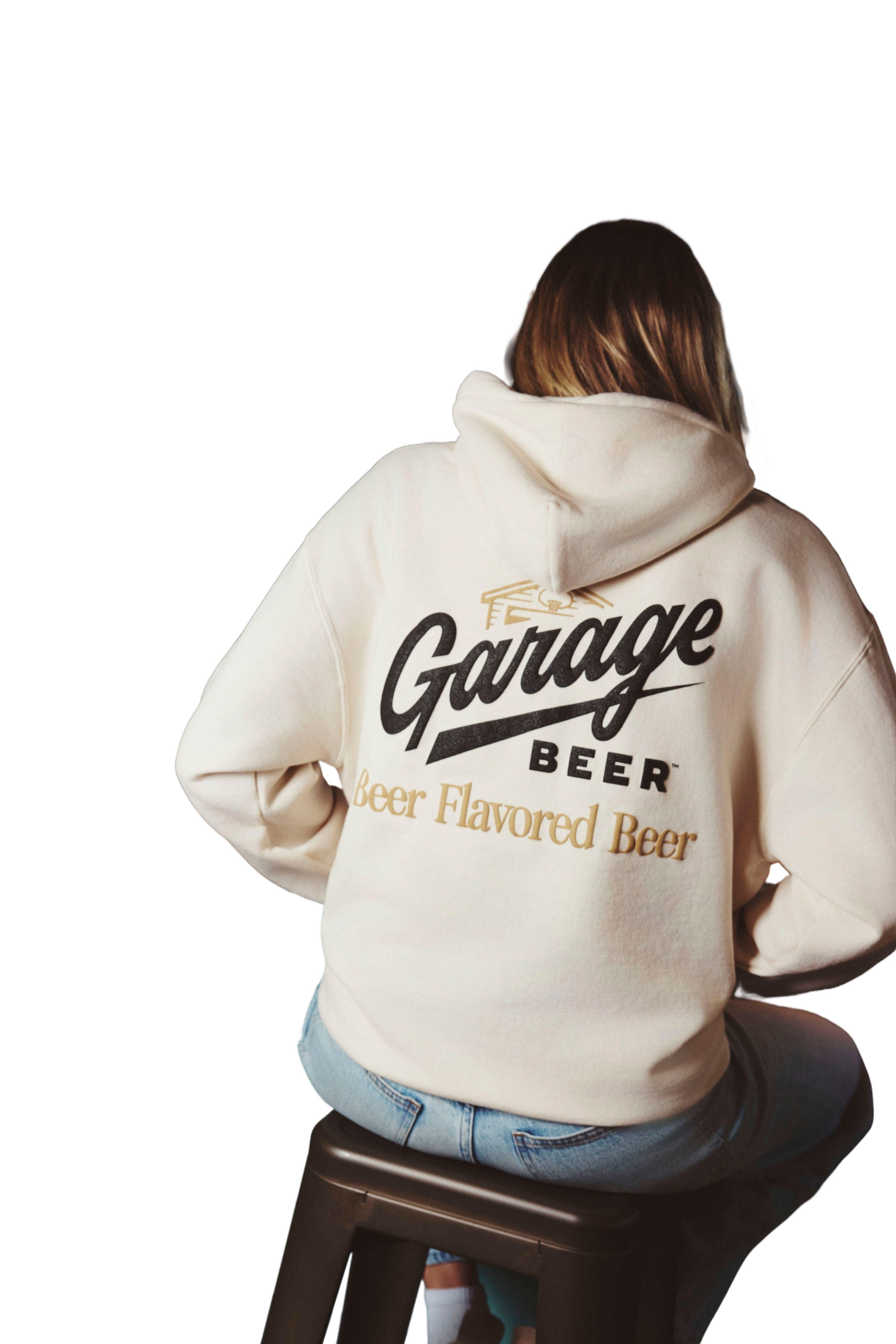 American Needle Men's Garage Beer Friday Hoodie - NATURAL Thumbnail View 3