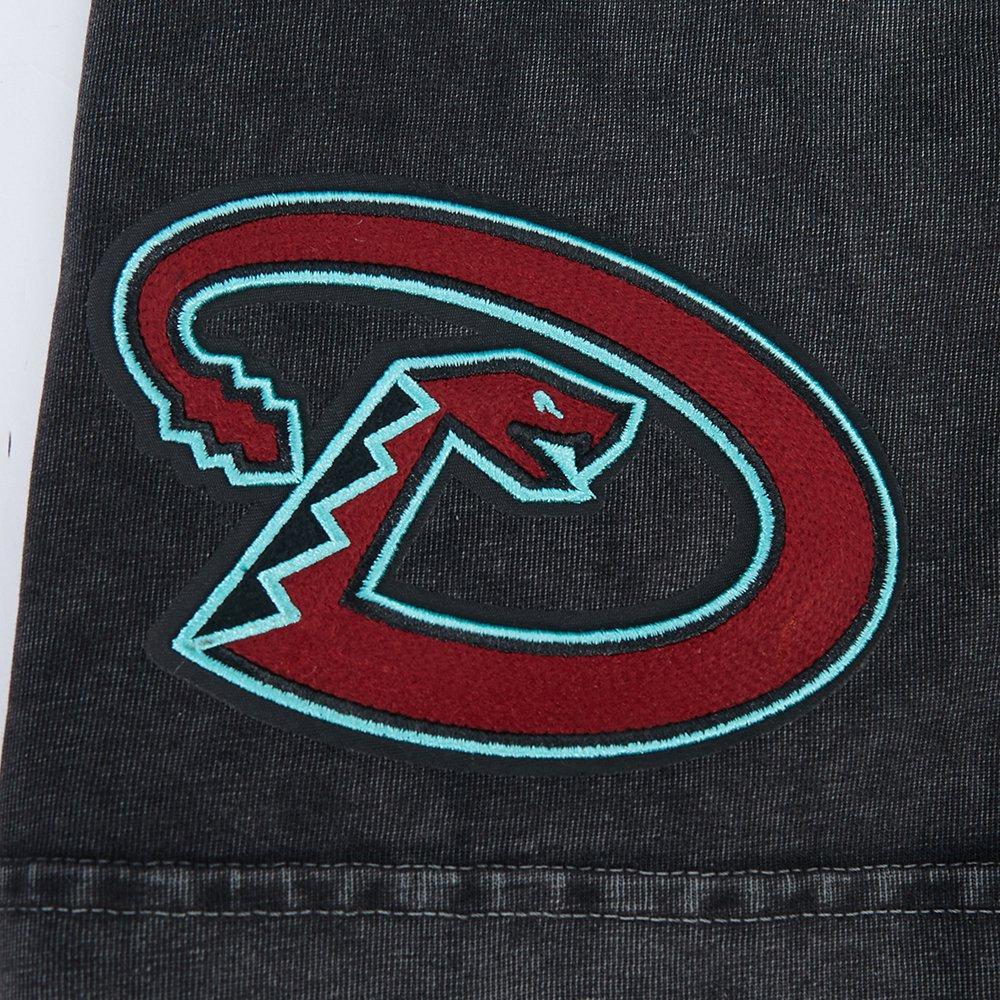 Pro Standard Arizona Diamondbacks Waves Roses Tee Shirt-Black - BLACK Thumbnail View 6