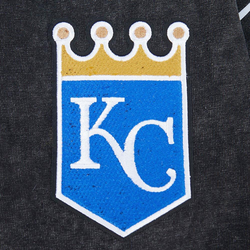 Pro Standard Kansas City Royals Waves Roses Tee Shirt-Black - BLACK Thumbnail View 6