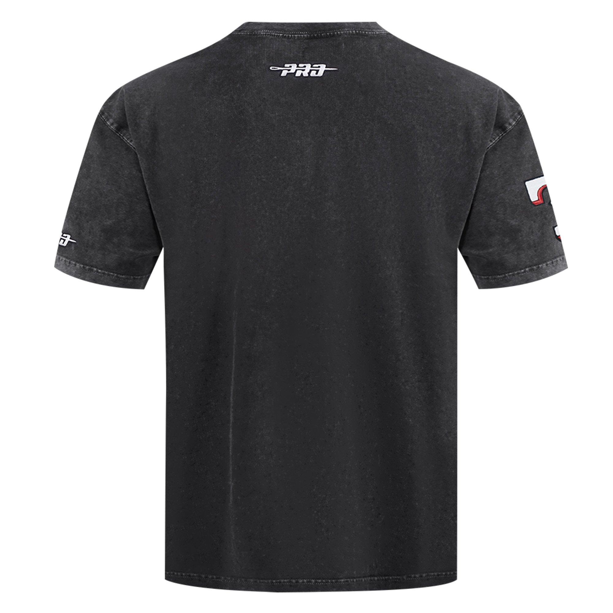 Pro Standard Texas Rangers Waves Roses Tee Shirt-Black - BLACK Thumbnail View 2