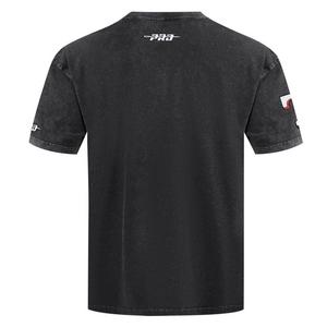 Pro Standard Texas Rangers Waves Roses Tee Shirt-Black