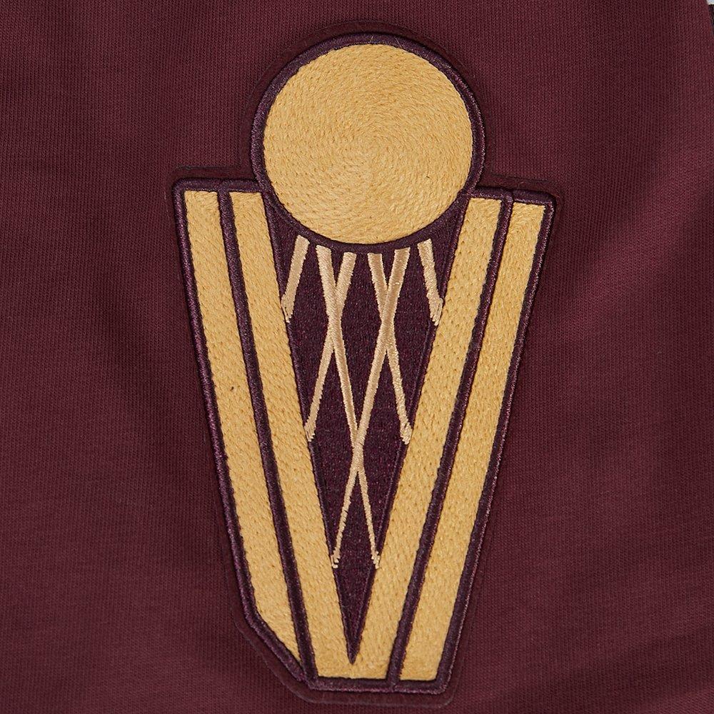 Pro Standard Cleveland Cavaliers Fire Roses Tee Shirt-Maroon - MAROON Thumbnail View 6