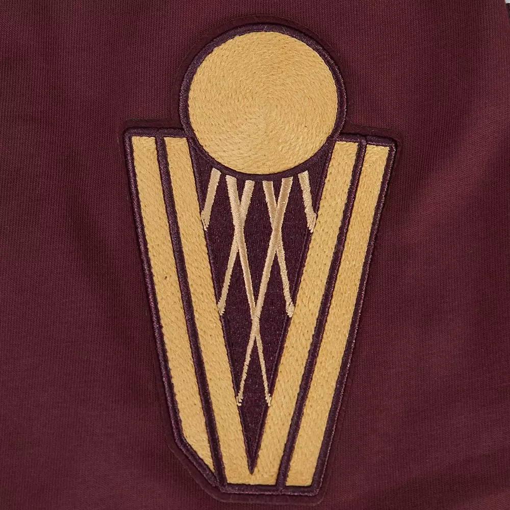 Pro Standard Cleveland Cavaliers Fire Roses Tee Shirt-Maroon - MAROON