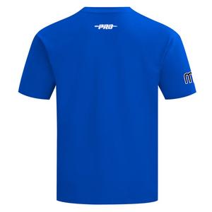 Pro Standard Dallas Mavericks Fire Roses Tee Shirt-Blue