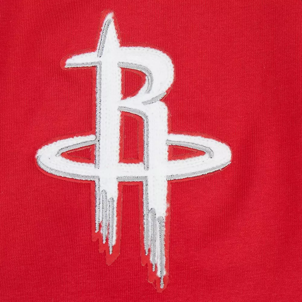 Pro Standard Houston Rockets Fire Roses Tee Shirt-Red - RED