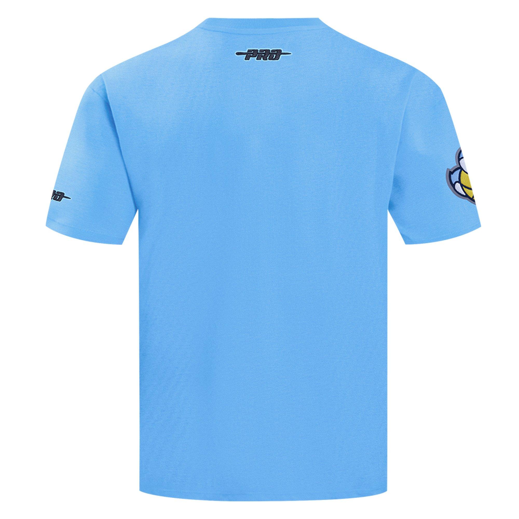 Pro Standard Memphis Grizzlies Fire Roses Tee Shirt-Light Blue - LT BLUE Thumbnail View 2