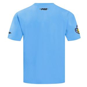 Pro Standard Memphis Grizzlies Fire Roses Tee Shirt-Light Blue