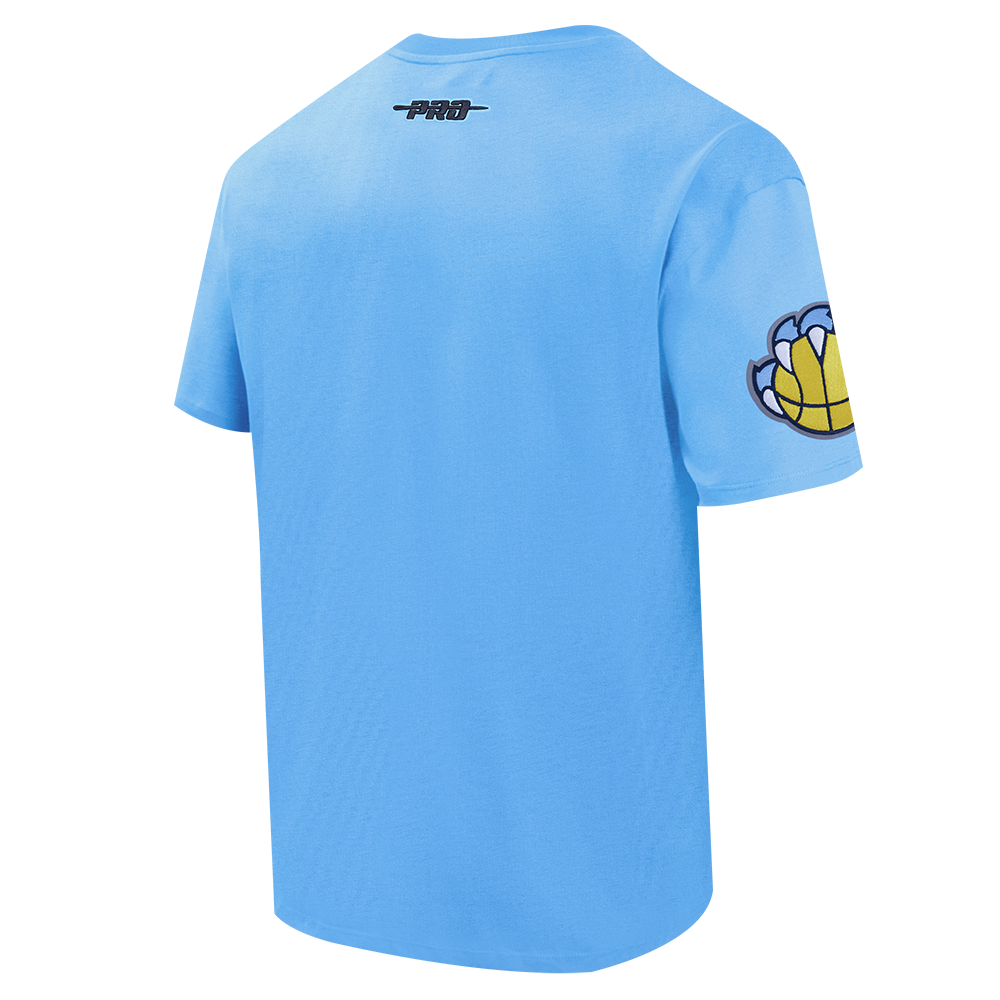 Pro Standard Memphis Grizzlies Fire Roses Tee Shirt-Light Blue - LT BLUE Thumbnail View 4