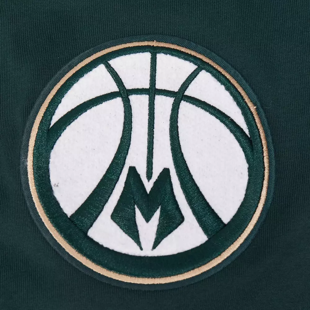 Pro Standard Milwaukee Bucks Fire Roses Tee Shirt-Green - GREEN