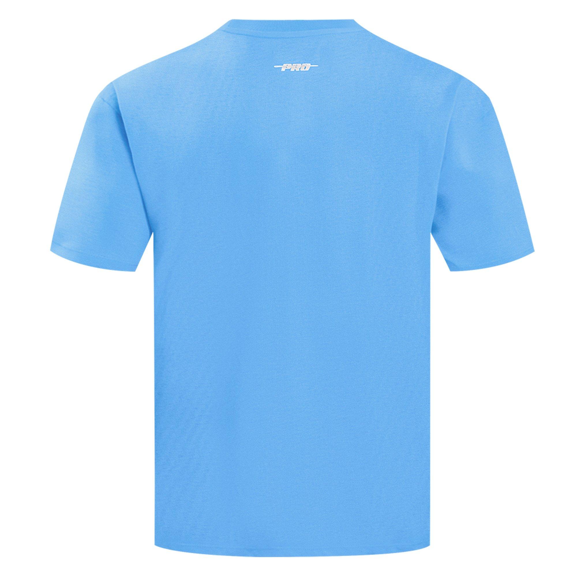 Pro Standard Oklahoma City Thunder Fire Roses Tee Shirt-Light Blue - LT BLUE Thumbnail View 2