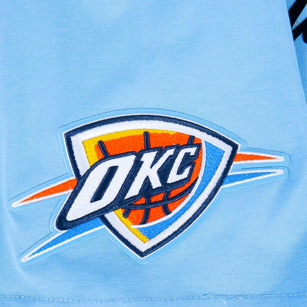 Pro Standard Oklahoma City Thunder Fire Roses Tee Shirt-Light Blue - LT BLUE Thumbnail View 6