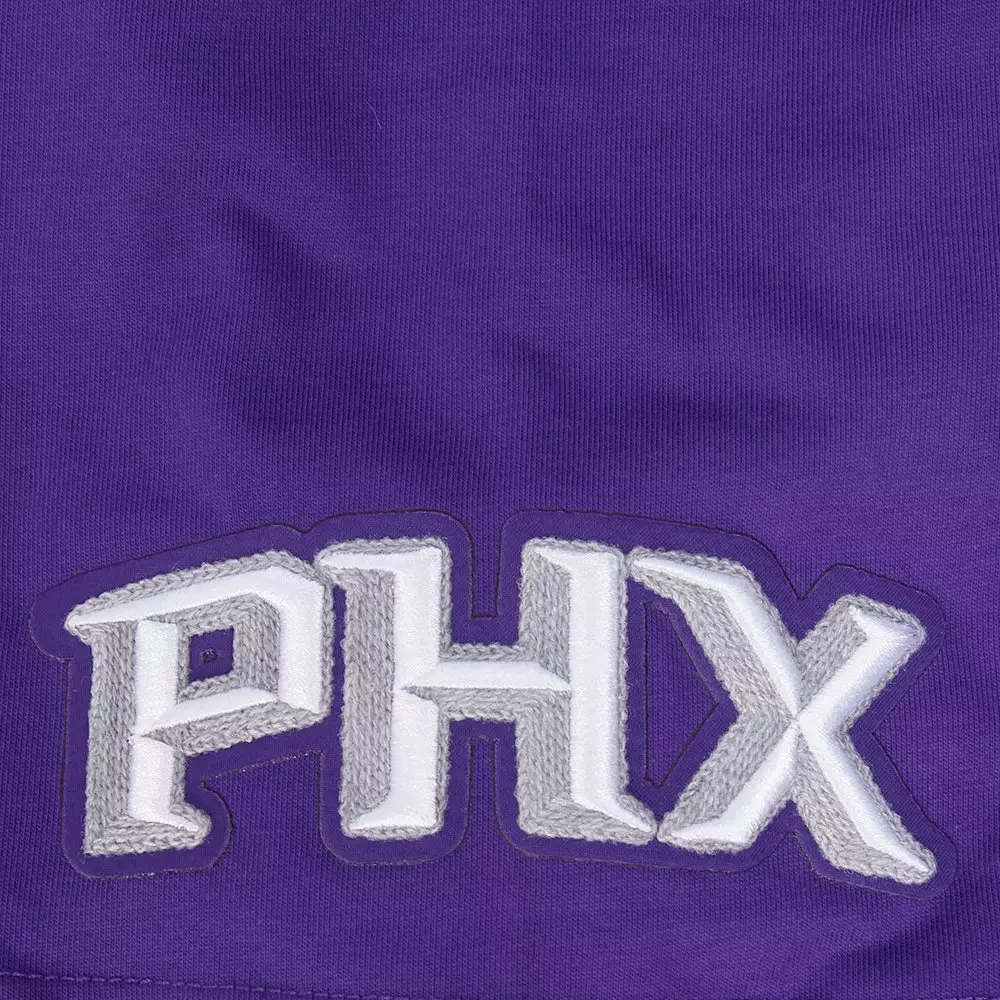 Pro Standard Phoenix Suns Fire Roses Tee Shirt-Purple - PURPLE