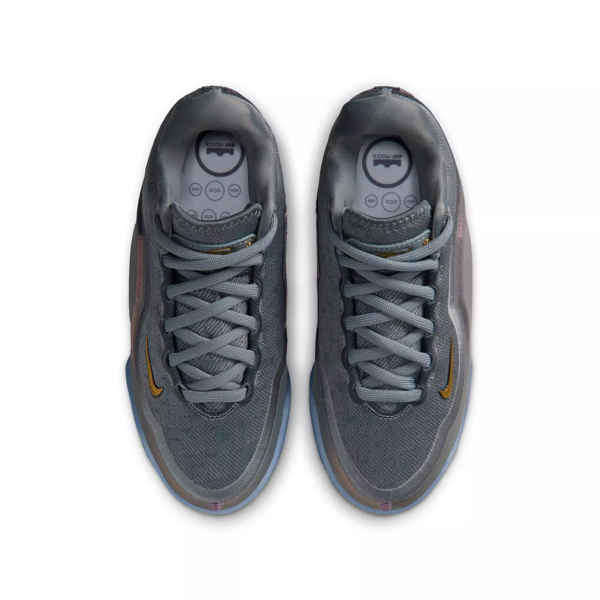 LeBron XXIII "Shut Up And Dribble" Grade School Boys' Basketball Shoe - GREY/BLACK