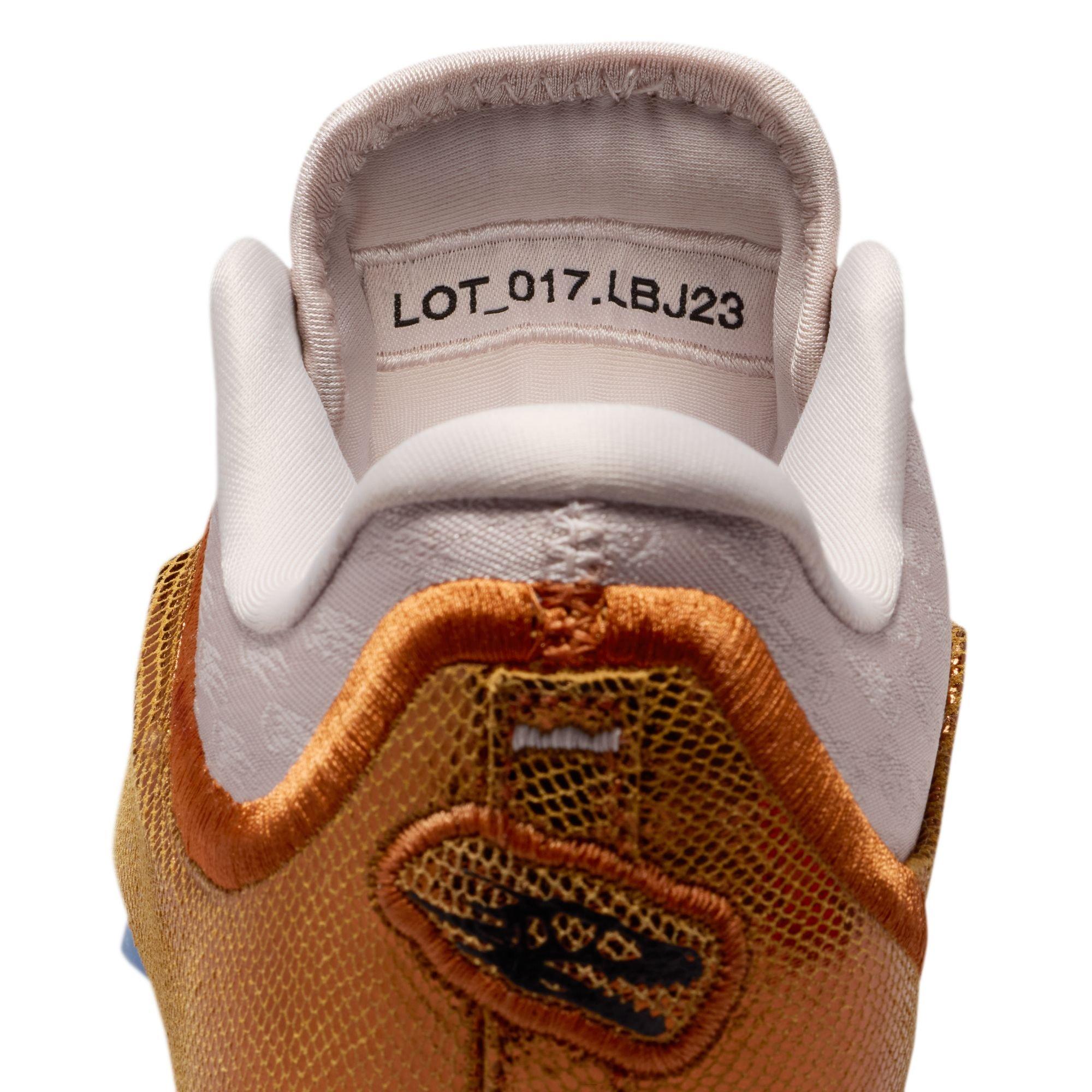 Nike LeBron XXIII "LeBronto" Grade School Kids' Basketball Shoe - SILT RED/METALLIC COPPER/BLACK Thumbnail View 7