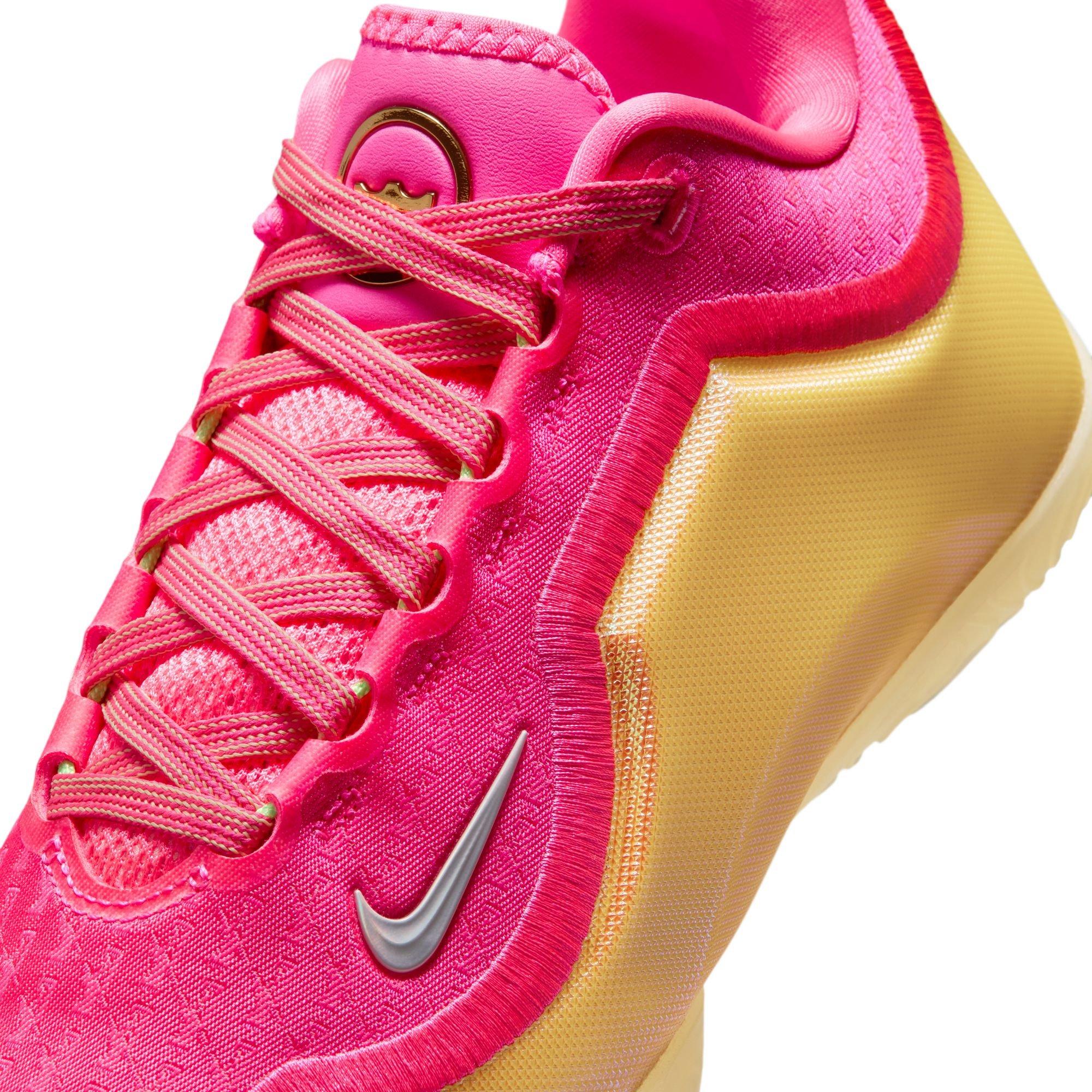 Nike LeBron XXIII "Good Intentions" Big Kids' Basketball Shoe - HYPER PINK/BLACK-ALABASTER-BLACK Thumbnail View 5