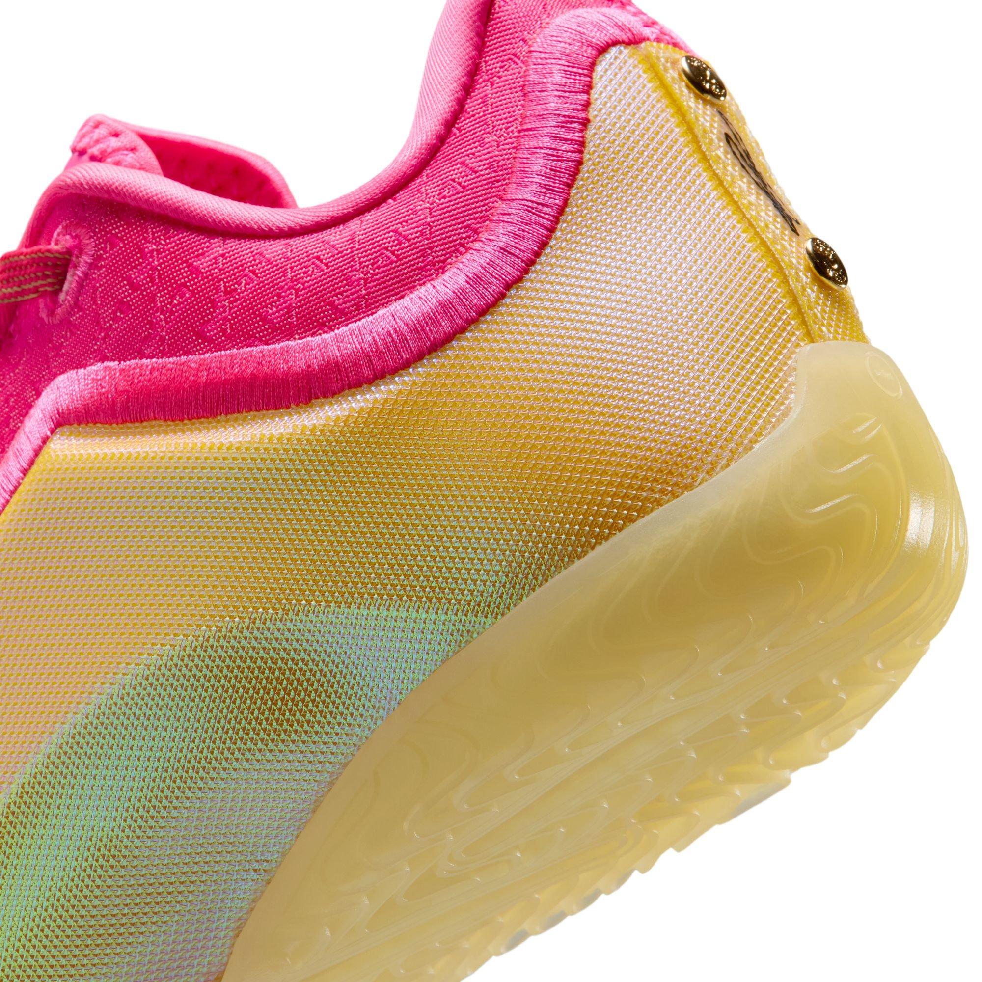 Nike LeBron XXIII "Good Intentions" Big Kids' Basketball Shoe - HYPER PINK/BLACK-ALABASTER-BLACK Thumbnail View 6