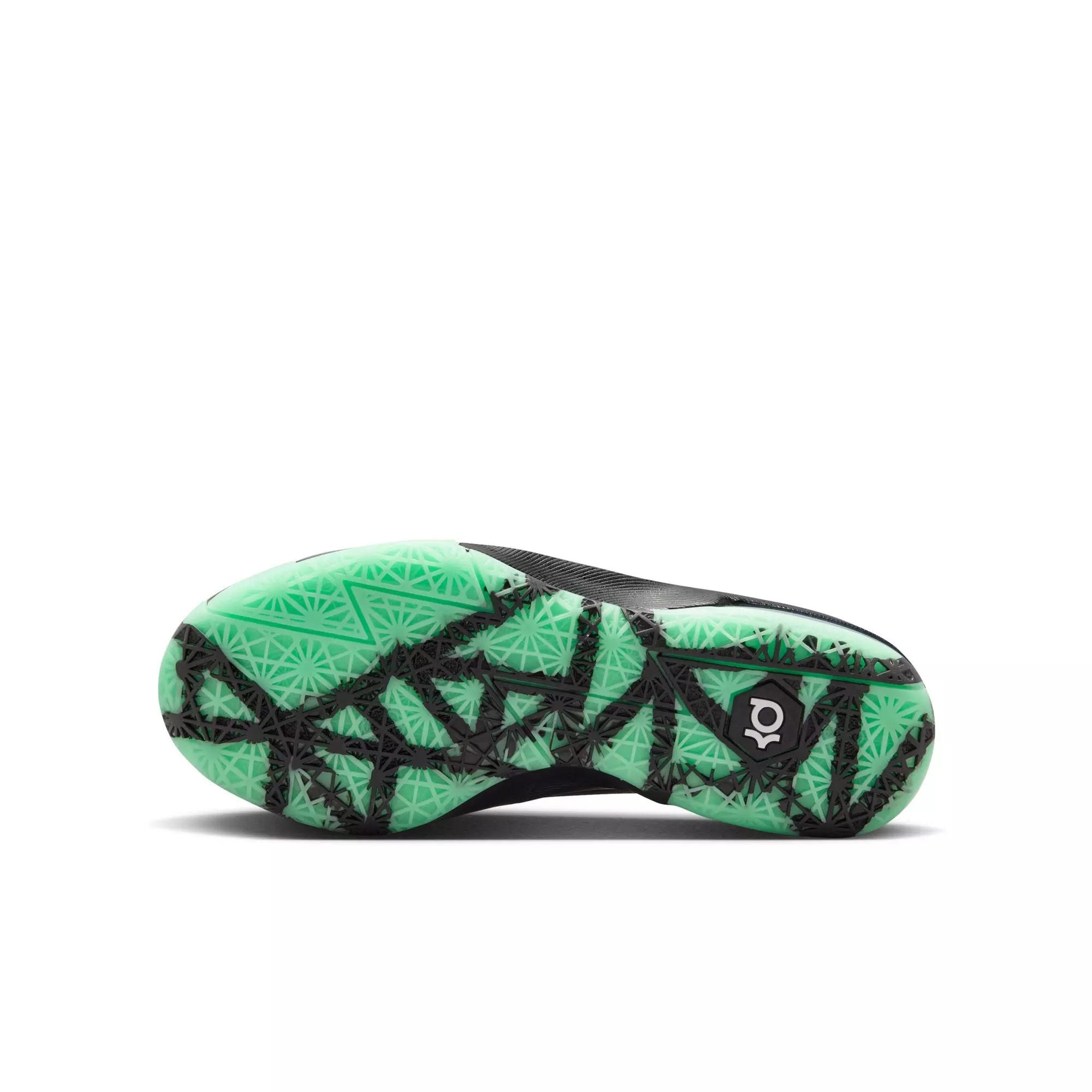 Nike Zoom KD 6 "All-Star Illusion" Grade School Kids' Basketball Shoe - GREEN GLOW/BLACK