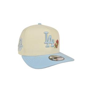 New Era Los Angeles Dodgers 9FIFTY A-Frame Roses Snapback Hat-Light Blue