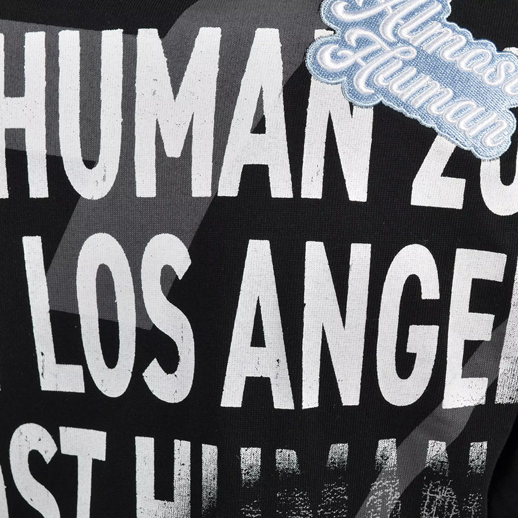 Almost Human Men's Reflection Of Us Longsleeve Tee - Black - BLACK