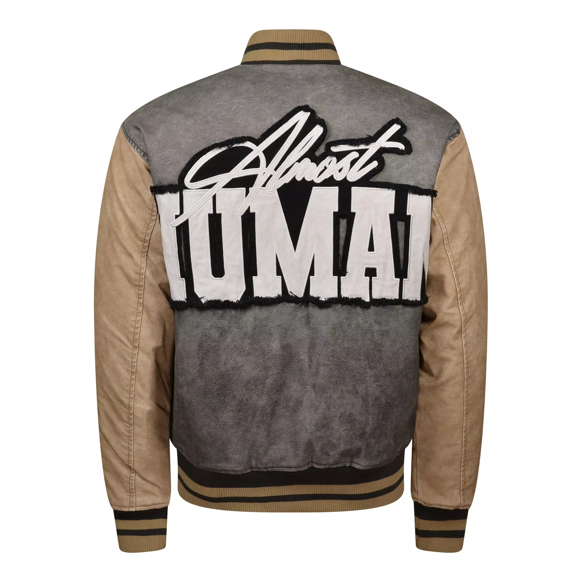 Almost Human Men's Forever Jacket - Washed Black - BLACK