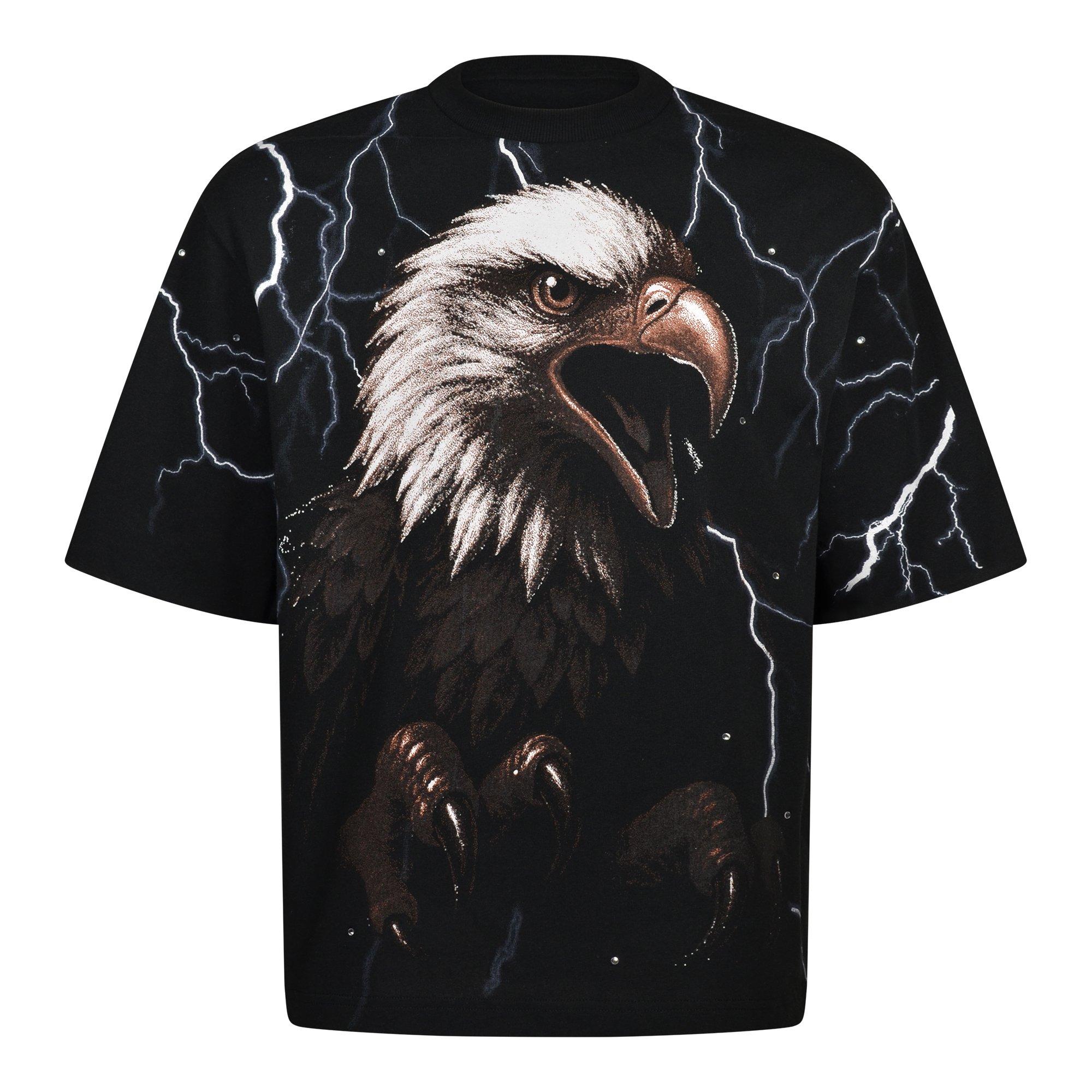 Almost Human Men's Strike Tee - Black - BLACK Thumbnail View 1