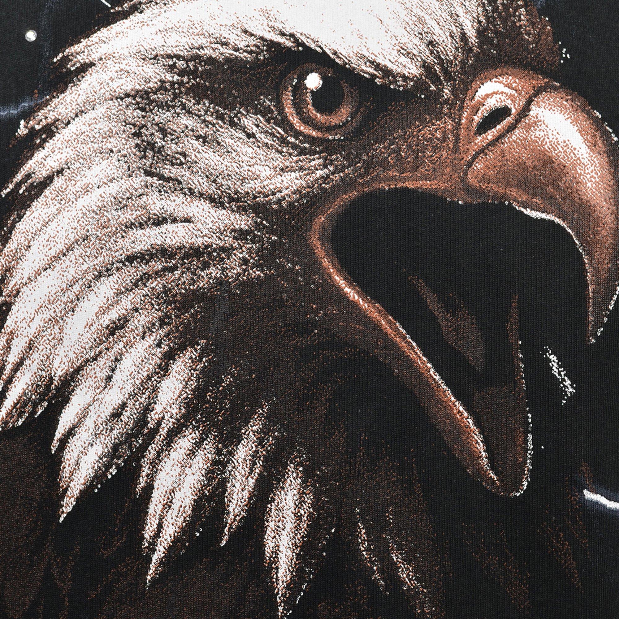 Almost Human Men's Strike Tee - Black - BLACK Thumbnail View 4