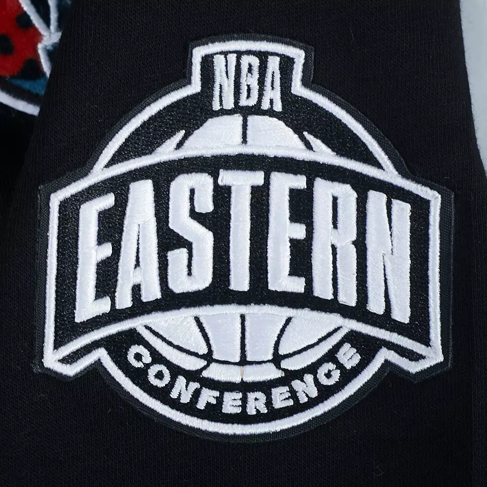 Pro Standard Chicago Bulls Big Boys Splatter Fleece Pullover Hoodie-Black - BLACK