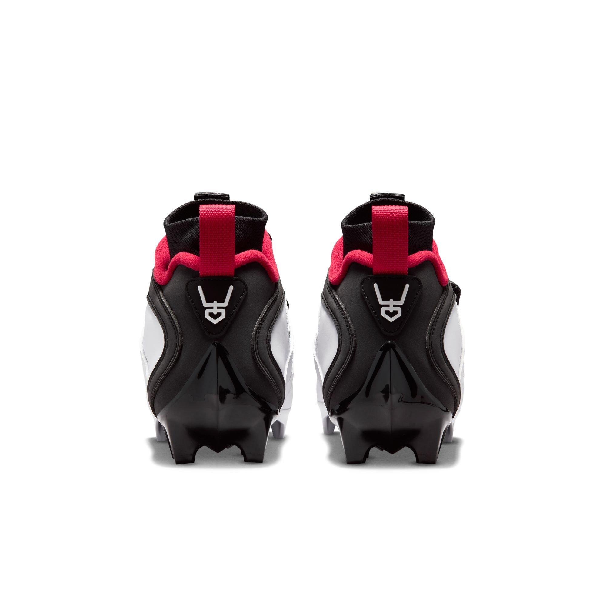 Nike Diamond Turf 2 "49ers" Men's Football Cleat - BLACK/WHITE/PRIME RED/METALLIC GOLD Thumbnail View 8