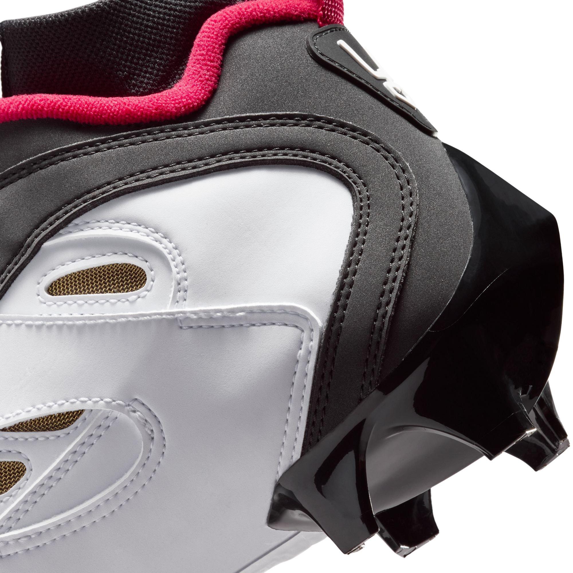 Nike Diamond Turf 2 "49ers" Men's Football Cleat - BLACK/WHITE/PRIME RED/METALLIC GOLD Thumbnail View 12