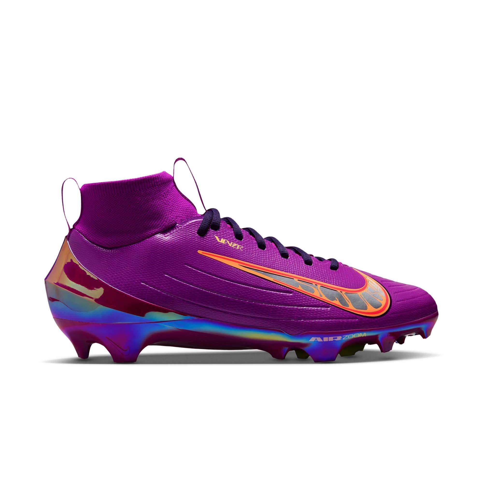 Nike Vapor Pro "CeeDee Lamb" Men's Football Cleat - VIVID PURPLE/METALLIC SILVER