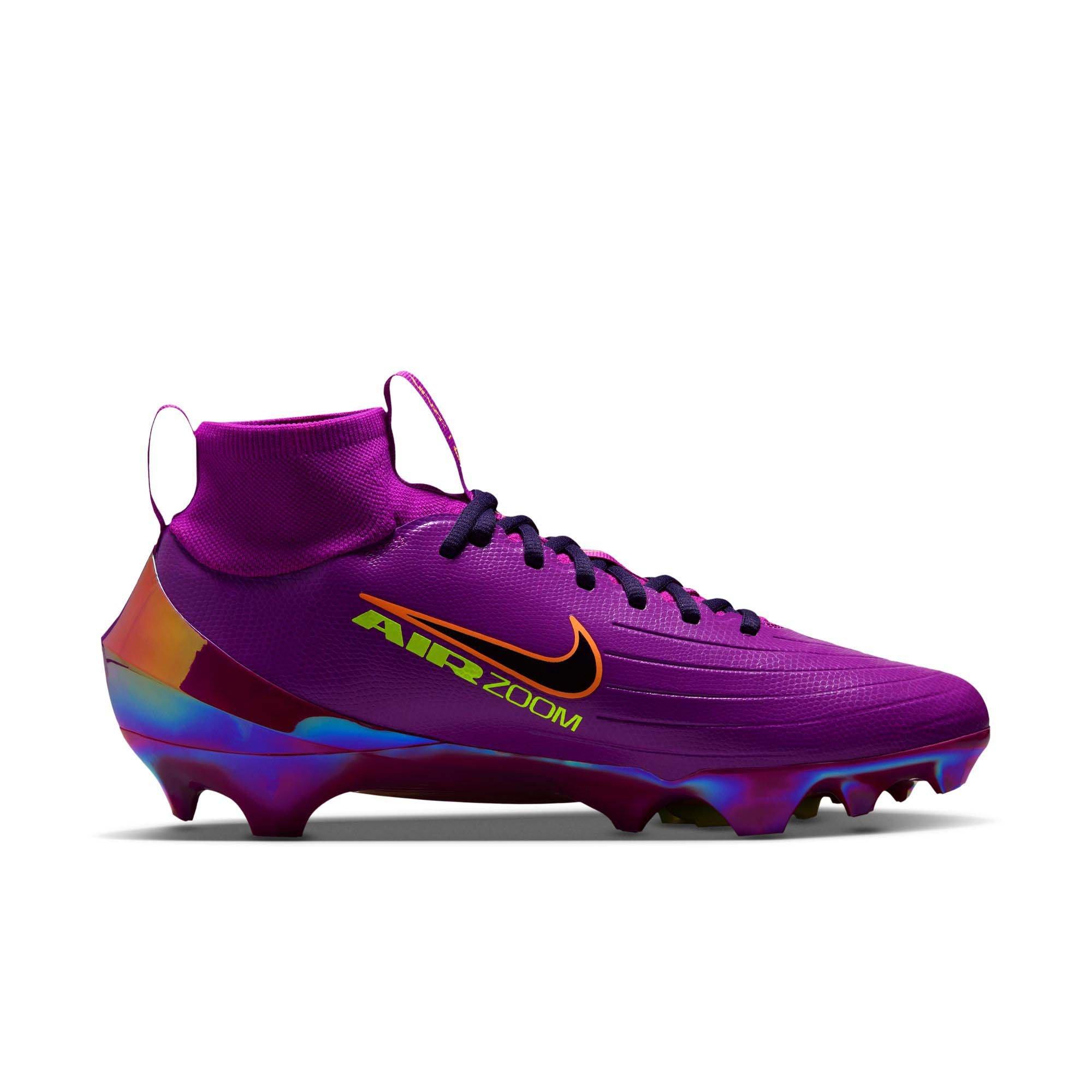 Nike Vapor Pro "CeeDee Lamb" Men's Football Cleat - VIVID PURPLE/METALLIC SILVER