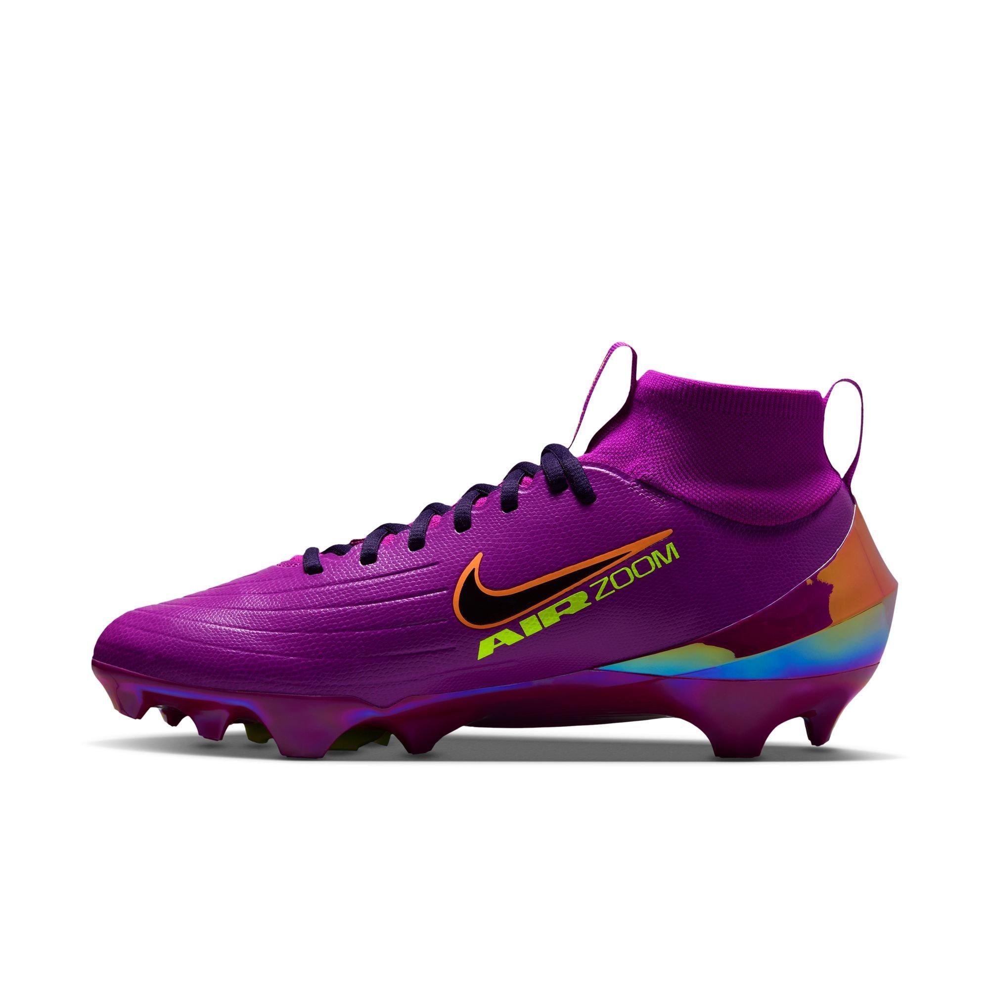 Nike Vapor Pro "CeeDee Lamb" Men's Football Cleat - VIVID PURPLE/METALLIC SILVER