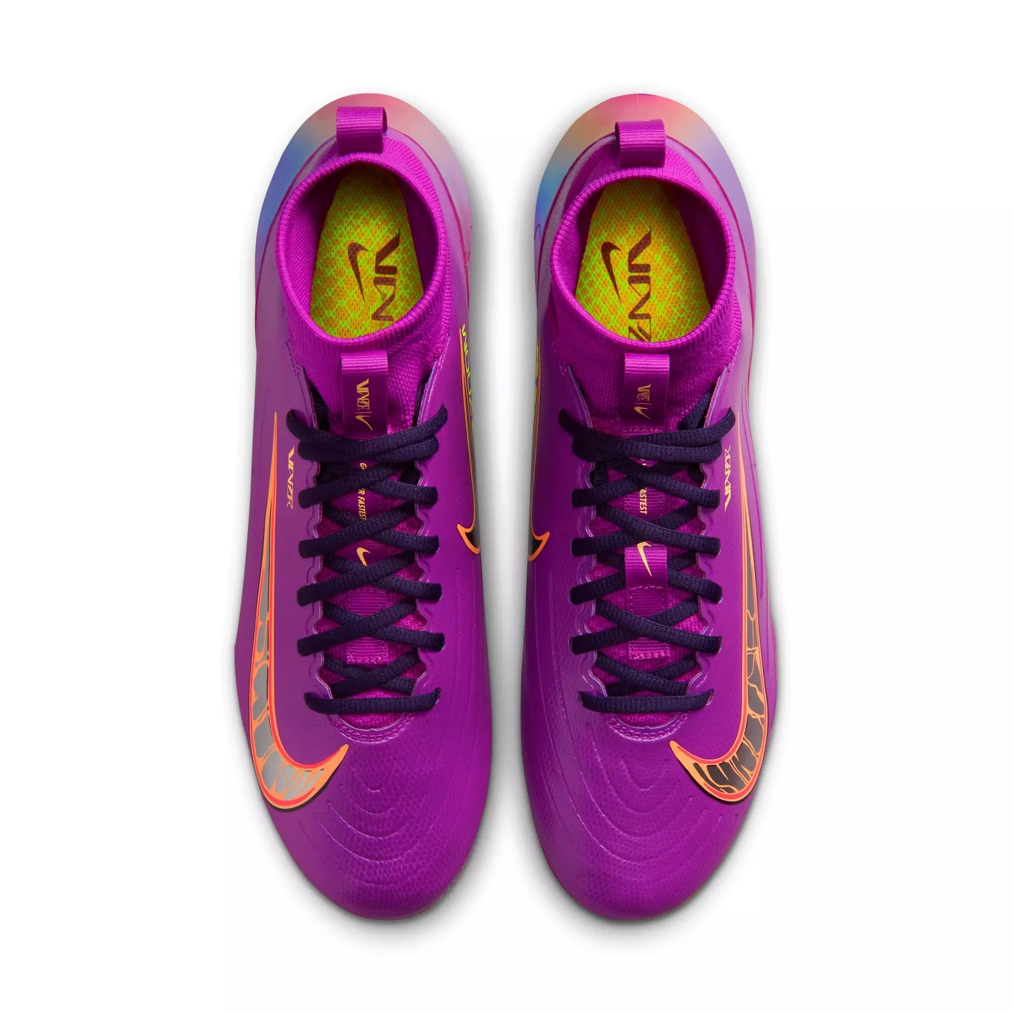 Nike Vapor Pro "CeeDee Lamb" Men's Football Cleat - VIVID PURPLE/METALLIC SILVER