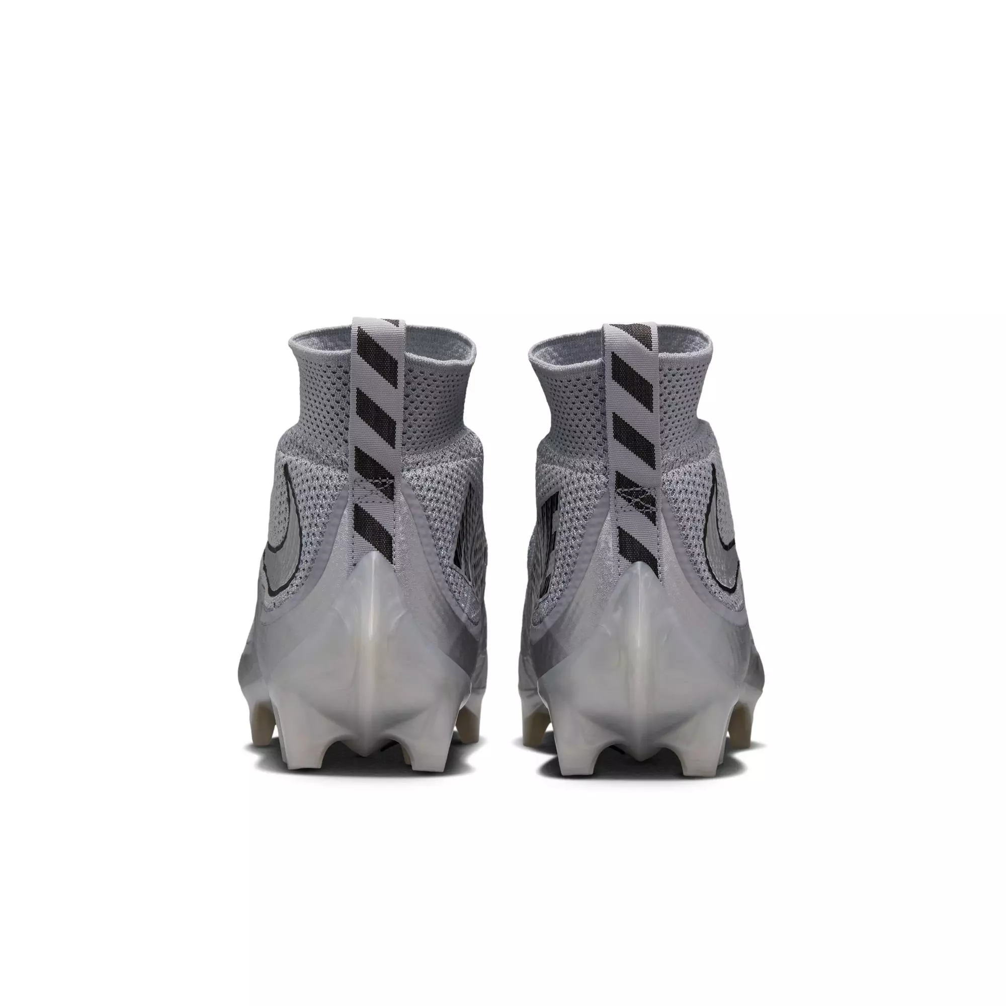 Nike Vapor Edge 360 Untouchable "Metallic Silver" Men's Football Cleat - WOLF GREY/BLACK/METALLIC SILVER