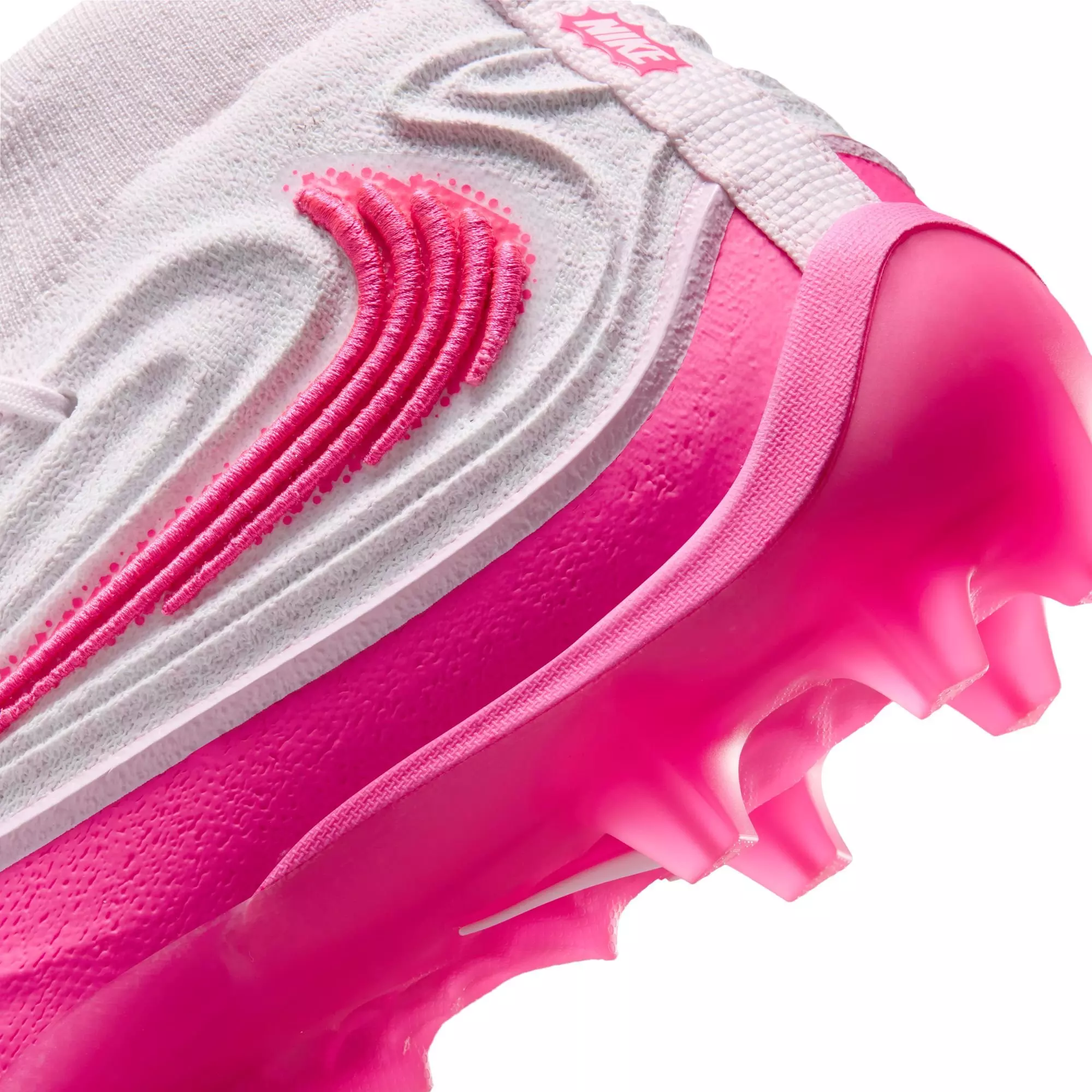 Nike Alpha Menace 5 Elite "Pearl Pink" Men's Football Cleat - PEARL PINK/HYPER PINK/WHITE